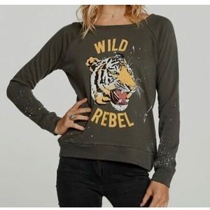 Chaser Wild Rebel Tiger Sweatshirt Small